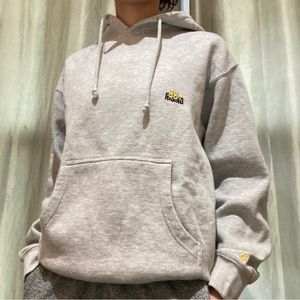 88Rising Heather Grey Embroidered Unisex Hoodie